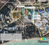 План-схема санатория Русь