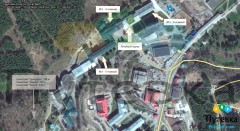 План-схема санатория Алтай-West