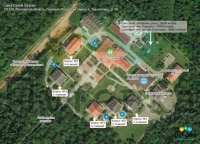 План-схема санатория Буран