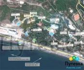План-схема spa-отеля Море (More Spa & Resort)