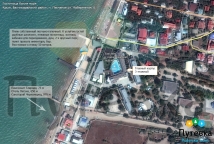 План-схема отеля Капля моря