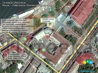 План-схема гостиницы Севастополь 